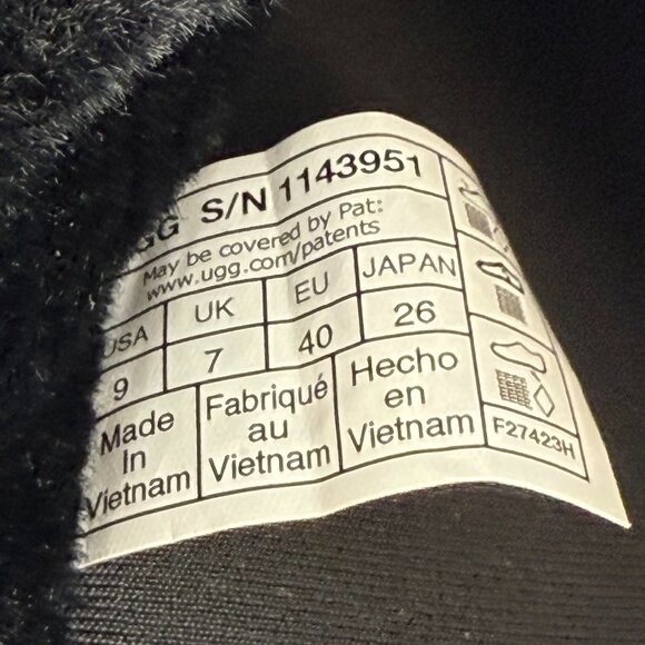 Women 9 - UGG Spaceslider Tech Slider Platform Black Slippers - 1143951 - Picture 9 of 9